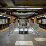 Subway station platform