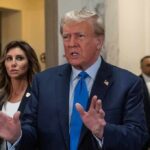 Trump speaking with gestures