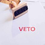 Stamp with Veto on it