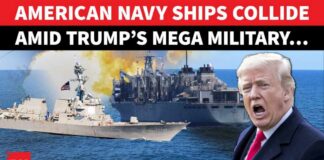 Navy Warships CRASH Mid-Refuel