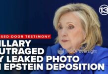 HILLARY Demands Hollywood Treatment During Epstein Probe