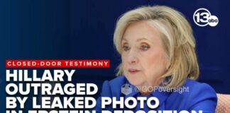 HILLARY Demands Hollywood Treatment During Epstein Probe