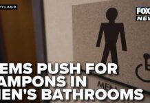 Tampon Mandate Hits Men’s Restrooms