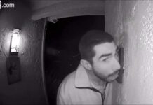 California Man LICKS Doorbell for THREE HOURS California Man LICKS Doorbell for THREE HOURS