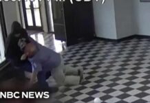 Principal Charged Gunman Mid-Rampage