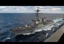 US military says it intercepted Iranian attacks on 3 Navy ships in Strait of Hormuz