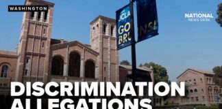 DOJ says UCLA admitted applicants BASED ON RACE