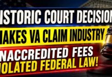Historic VA Claim Victory: Court Says Unaccredited Fees Violated Federal Law