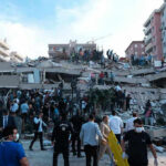 Madrid Confirms Two Dead, 80 Unaccounted For People at a collapsed building after an earthquake.