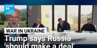Trump’s Iran Win, Now Ukraine? Trump says Russia 'should make a deal' after G7 meeting with Zelensky • FRANCE 24 English