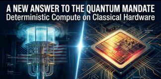 A New Answer to Trump’s Quantum Mandate: Deterministic Compute on Commodity Hardware