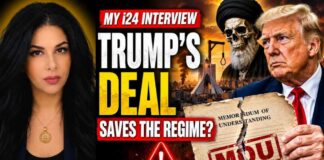 My i24 News Interview: Trump’s Iran Deal Could Save the Regime