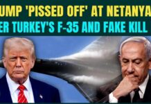 Trump FURIOUS At Netanyahu Over F-35 Turkey Fight & 'FAKE' Trump KILL Bid Leak From MOSSAD
