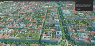 I Redesigned My Budapest Neighborhood With Google Earth's New AI — Same Streets, Three Futures