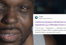 California Bill to Bar Registered Offenders From Office Fails