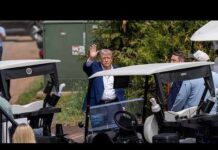 President Trump Motorcade #trump #livgolf