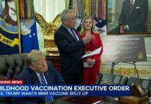 Trump Orders Major Overhaul of Childhood Vaccines Trump signs executive order to change childhood vaccine schedule