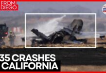 F-35 Inferno Erupts Over Miramar F-35 JET CRASH LIVE | US Marine F-35B Lightning II Crashes Near Miramar Air Base | Times Now World