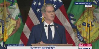Treasury Secretary News Conference on Iran Sanctions