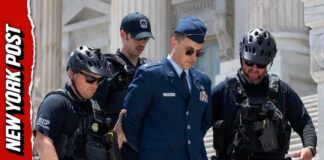 Active Duty Air Force Major Jason Watson Arrested at Capitol Calling for Trump Impeachment