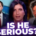 Vance Draws Line—Keeps Tucker Close JD Vance Addresses Tucker At The White House