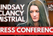 LIVE: Lindsay Clancy Mistrial | Press Conference