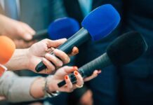 Fifth Clancy Juror DEFENDS the Lone Holdout Reporters holding colorful microphones