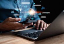 Middle Schoolers Are Choosing Bots Over THIS Person using smartphone and laptop with AI hologram