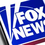 Fox News Honors DISGRACED Republican Fox News logo displayed on a smartphone screen