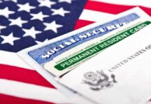 U.S. documents including Social Security card and Permanent Resident Card